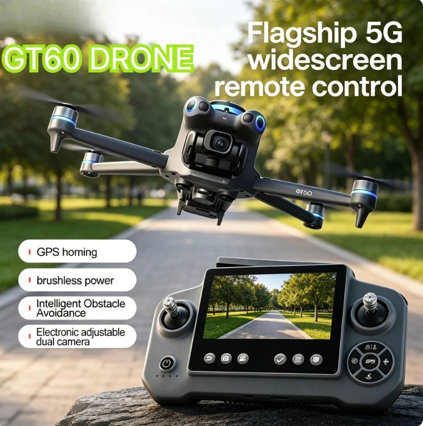 Drone Mapping - Original GT60 GPS Foldable RC Quadcopter