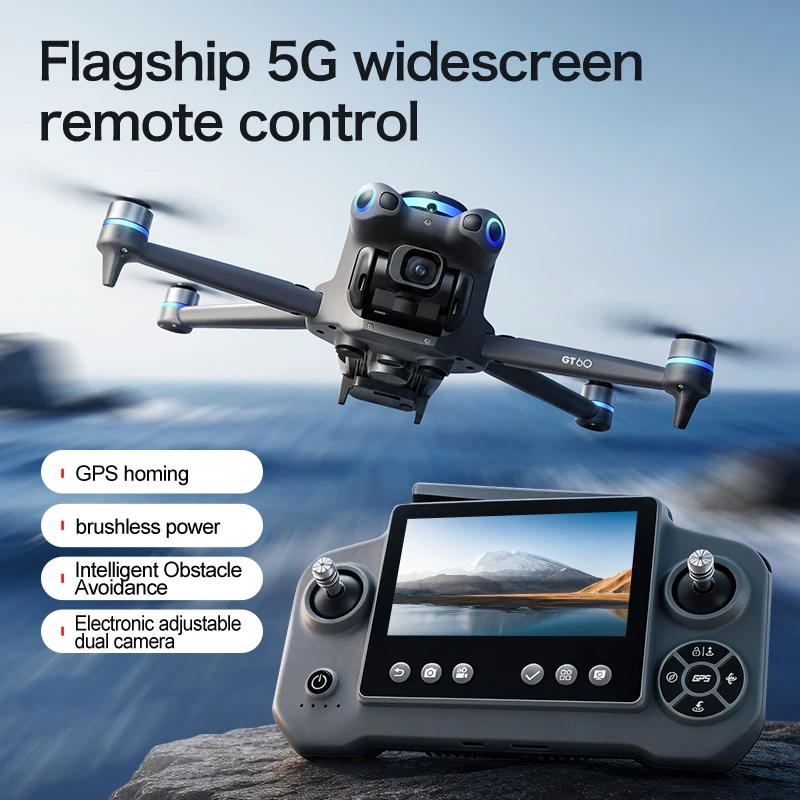 GT60 4K/6K/8K Camera GPS Drone - Drone Mapping recension och pris