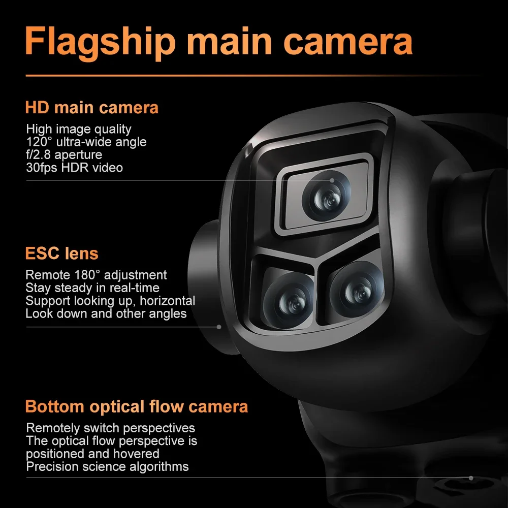 Original V988 Drone 8K HD Dual - Drone Thermal Imaging recension och pris